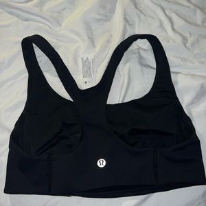 Lulu lemon black sports bra